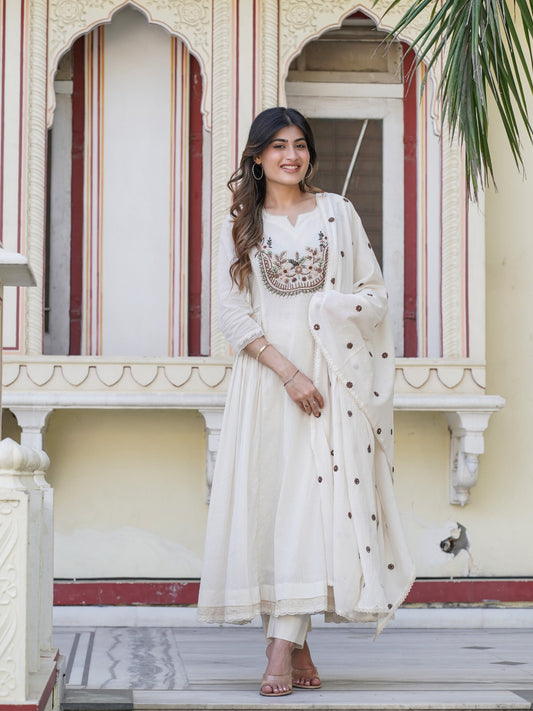 Side Pleated Anarkali