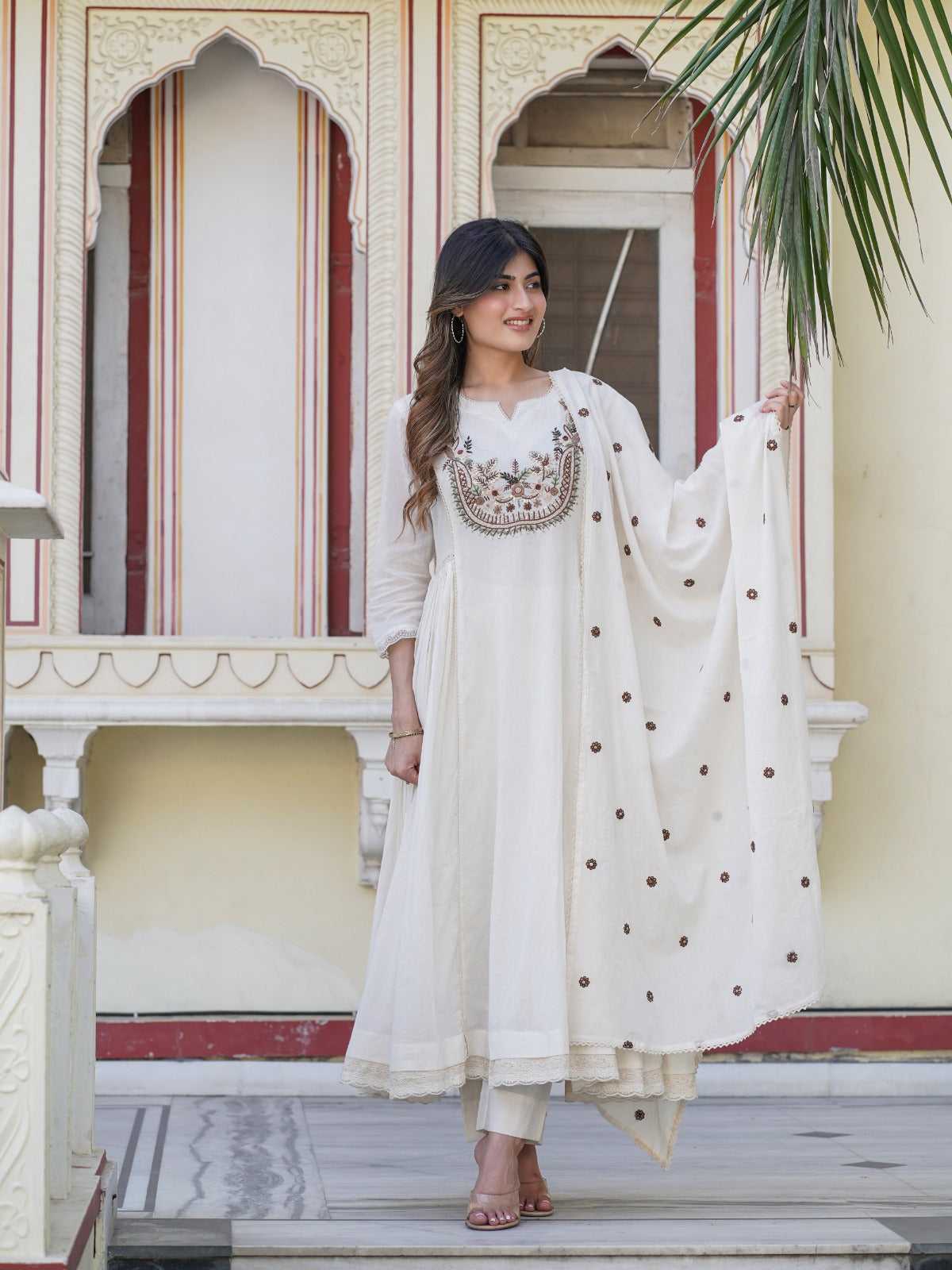 Side Pleated Anarkali