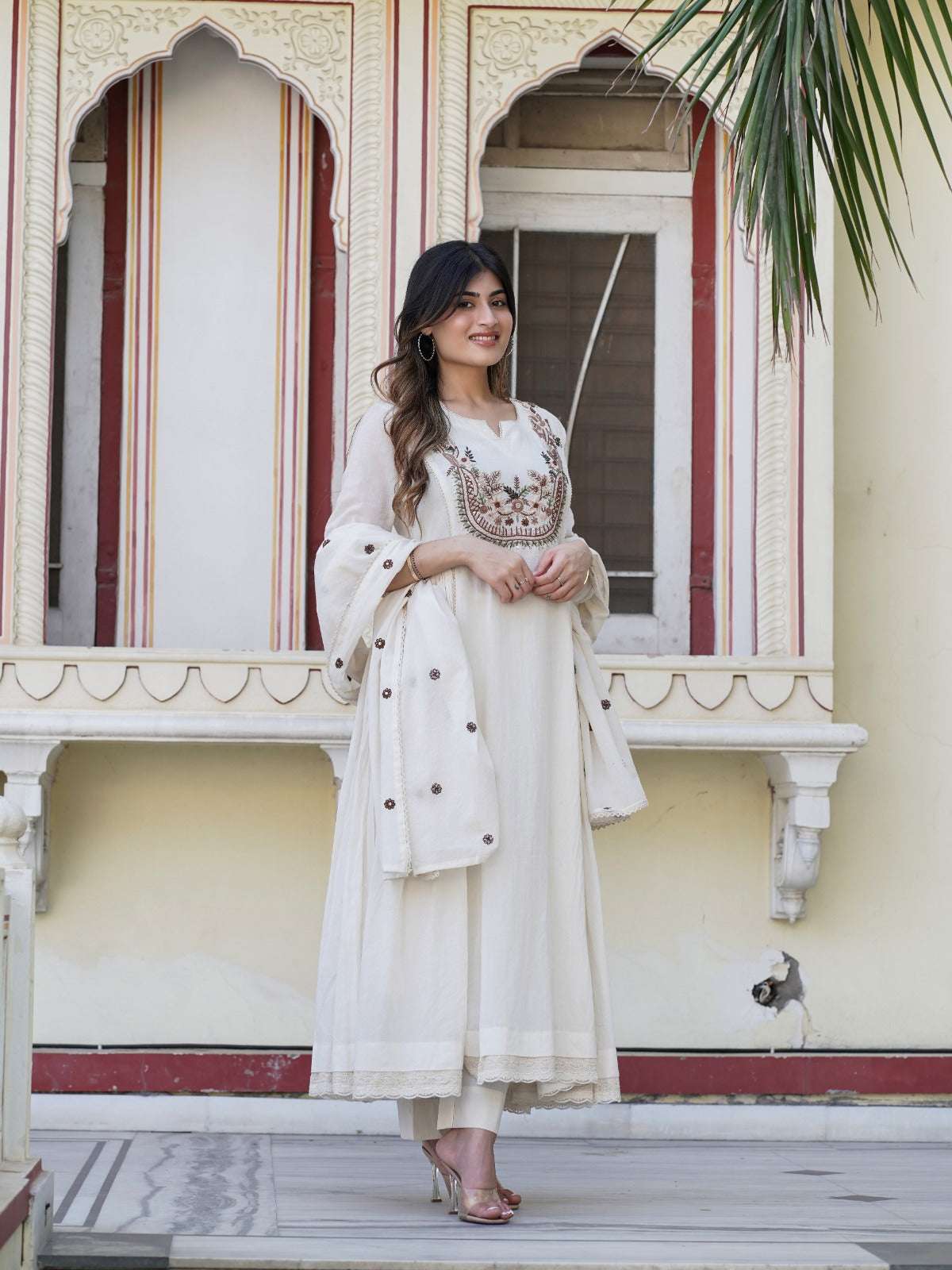 Side Pleated Anarkali