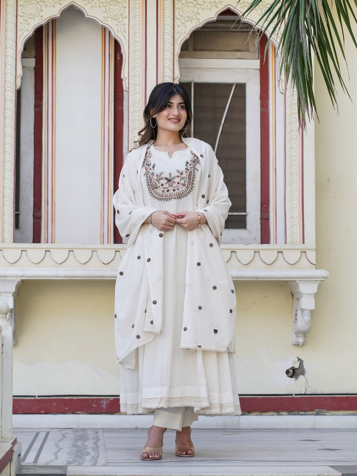 Side Pleated Anarkali